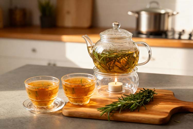 Rozemarijn thee maken