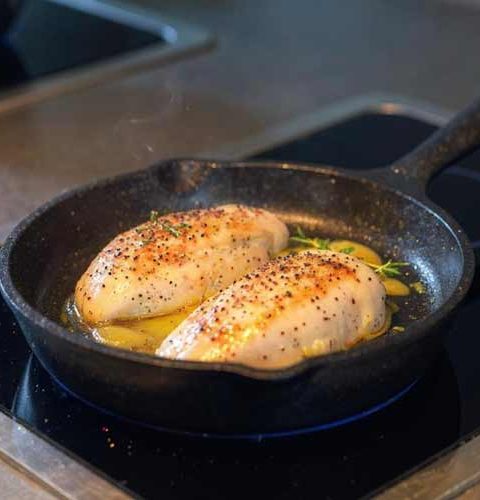 Kipfilet bakken