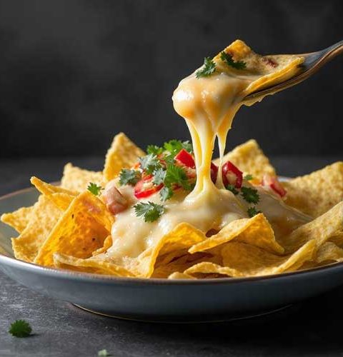 Nachos met kaas maken