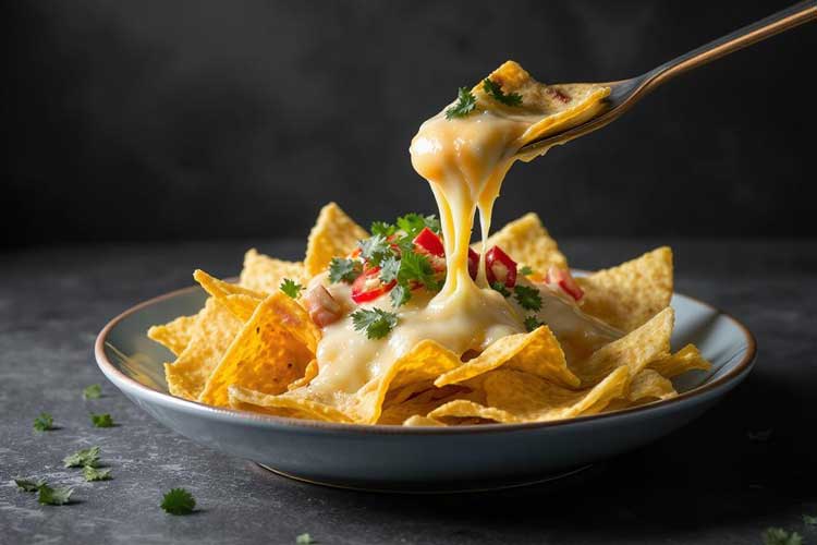 Nachos met kaas maken