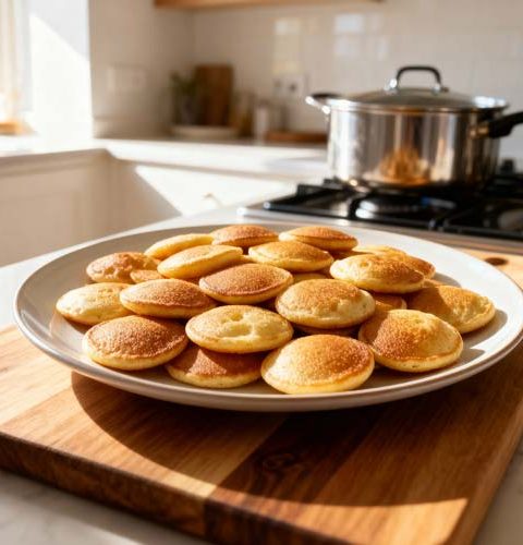 Poffertjes opwarmen