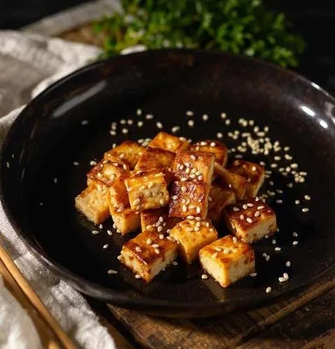 Tofu bakken