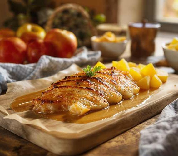 Geglaceerde varkensfilet met mango maken