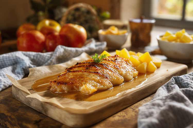 Geglaceerde varkensfilet met mango maken