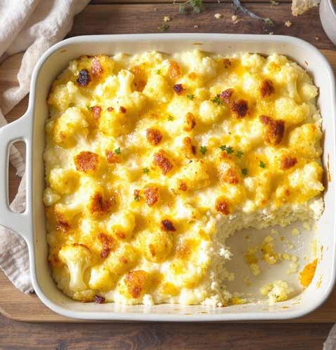 Hollandse ovenschotel met bloemkool
