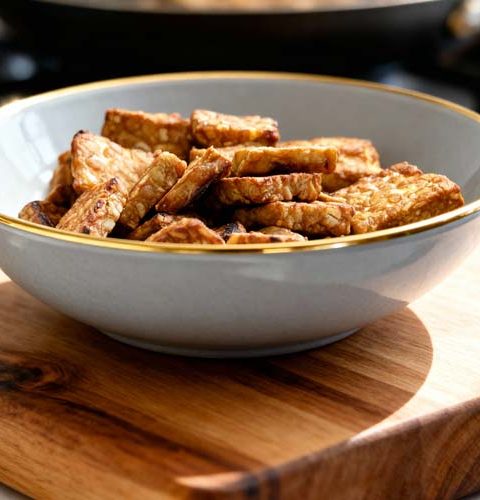 Tempeh bakken