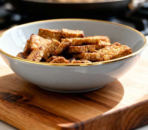 Tempeh bakken