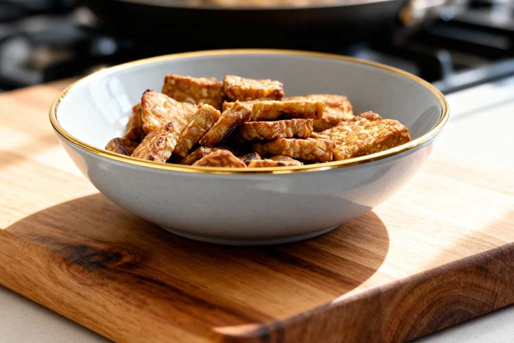 Tempeh bakken