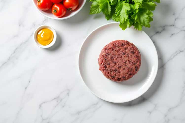 Wagyu hamburger bakken