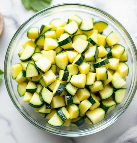 Courgette koken