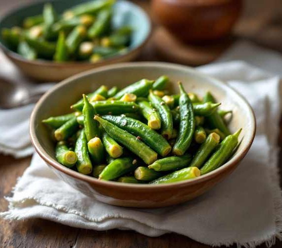 Okra koken