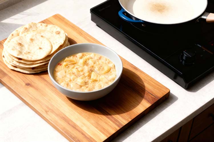 Sada Eddoes met Roti