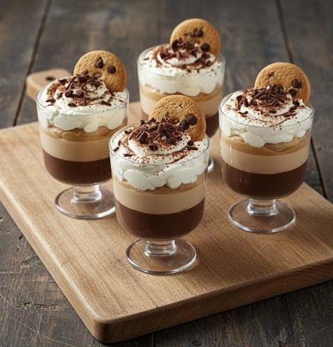 Cappuccino trifle maken