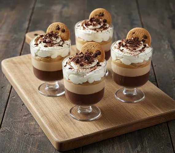 Cappuccino trifle maken