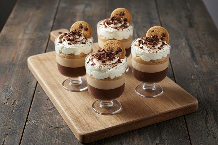 Cappuccino trifle maken