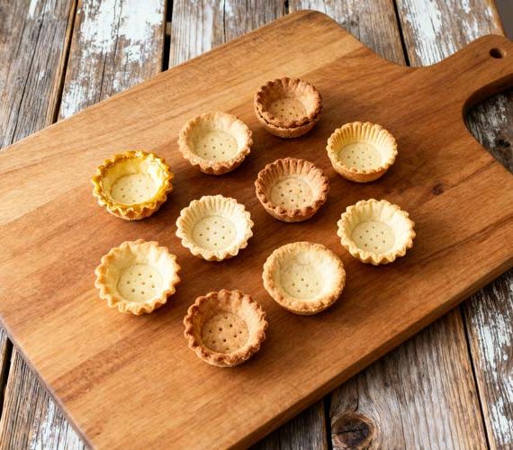 Mini taartbakjes maken