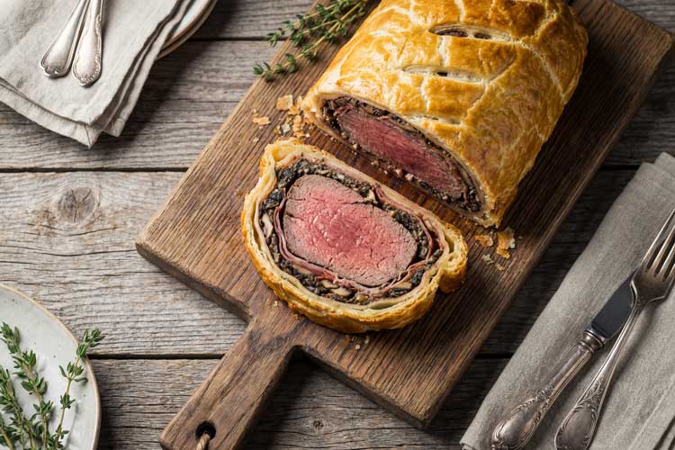 Beef Wellington bakken
