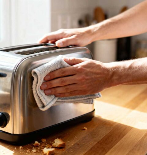 Broodrooster schoonmaken