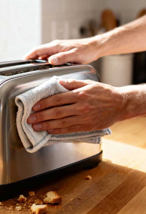 Broodrooster schoonmaken
