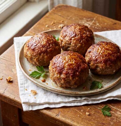 Gehaktballen braden