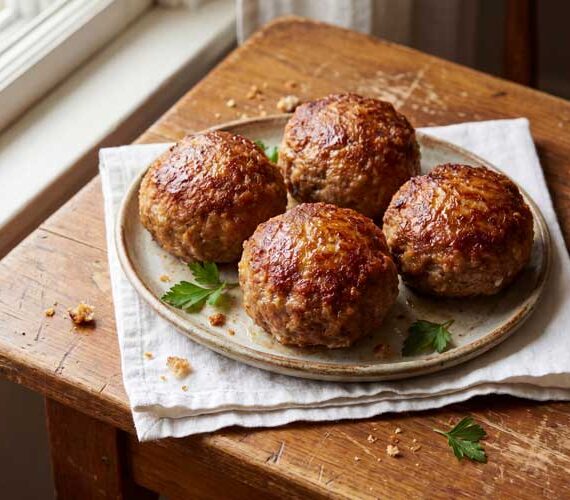 Gehaktballen braden