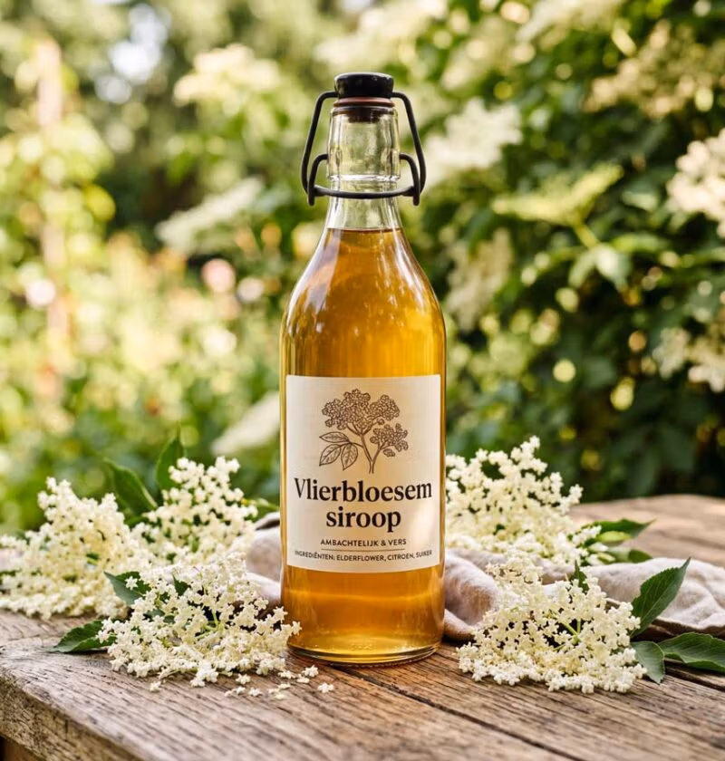 Houdbaarheid vlierbloesemsiroop