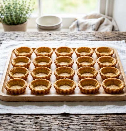 Mini taartbakjes maken