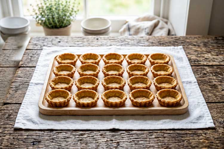 Mini taartbakjes maken