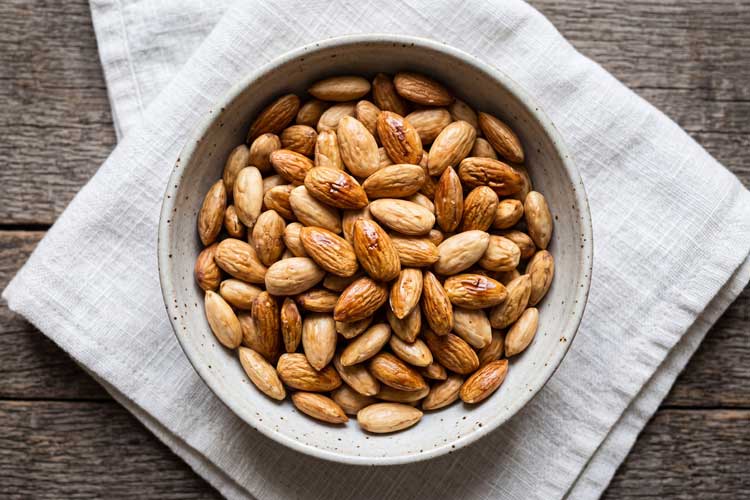 Amandelen roosteren