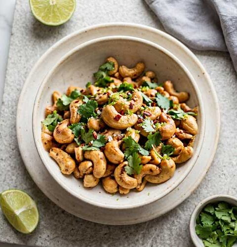 Cashewnoten roosteren