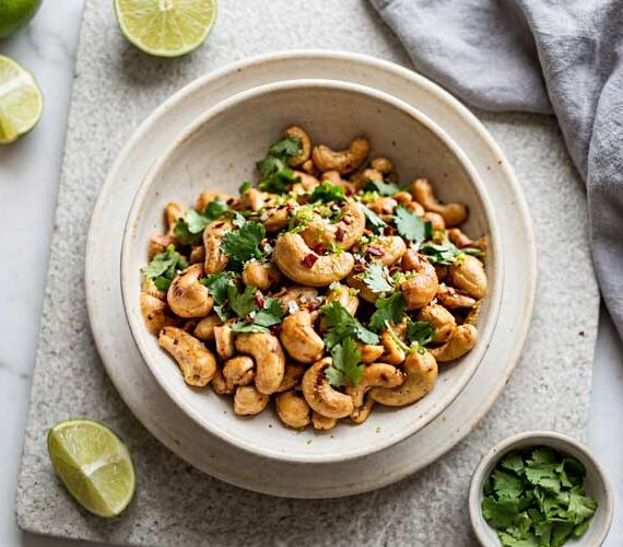 Cashewnoten roosteren