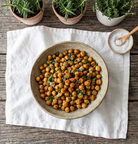 Kikkererwten roosteren