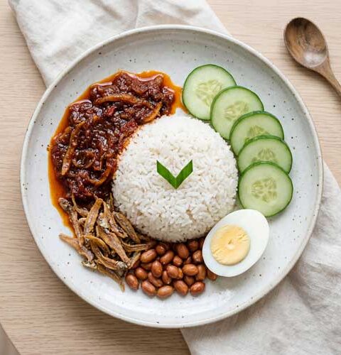 Nasi Lemak maken