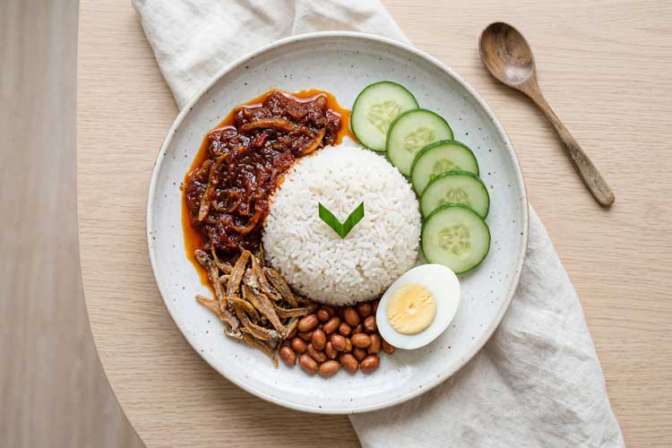 Nasi Lemak maken