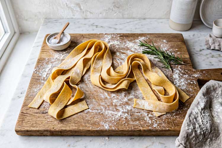 Pappardelle koken