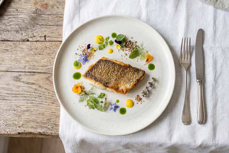 Snoekbaars bakken