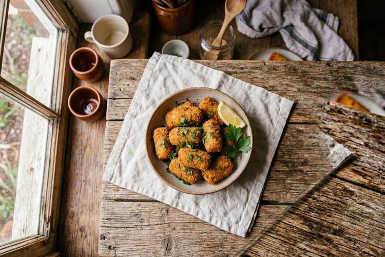 Aardappelkroketjes frituren