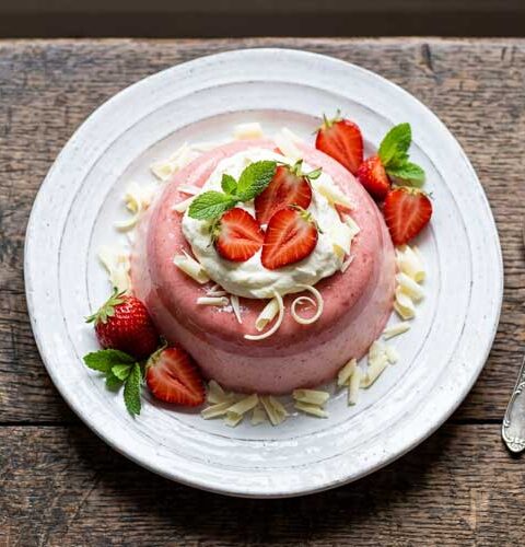 Aardbeien bavarois maken