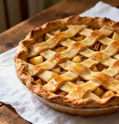 Appeltaart opwarmen