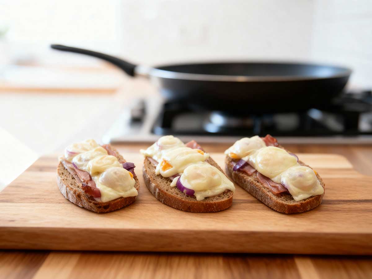Bauerntoast maken zoals in Tirol gedaan wordt