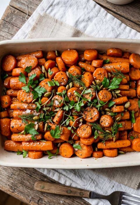 Bospeen koken in een normale pan