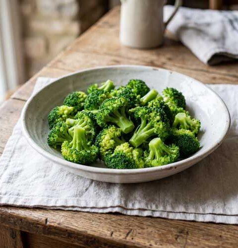 Broccoli opwarmen