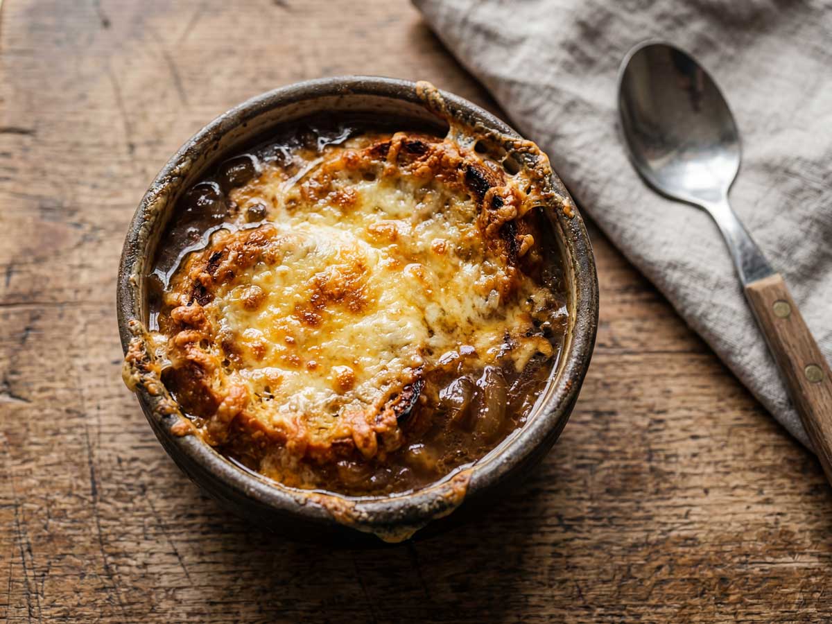 Franse uiensoep maken volgens origineel recept