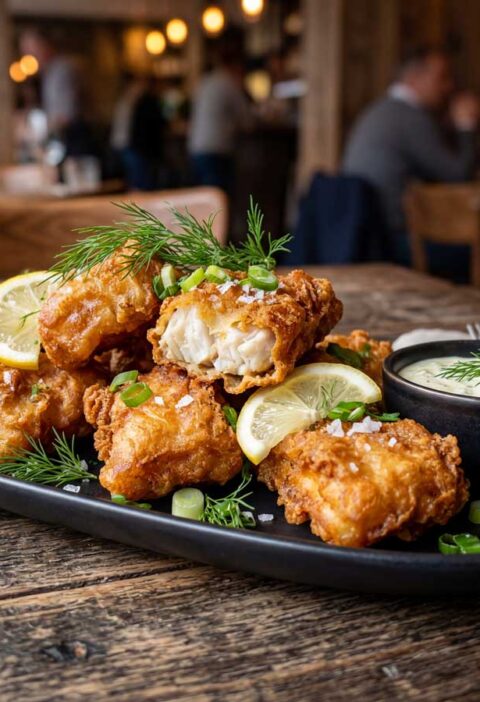 Kibbeling bakken in een koekenpan