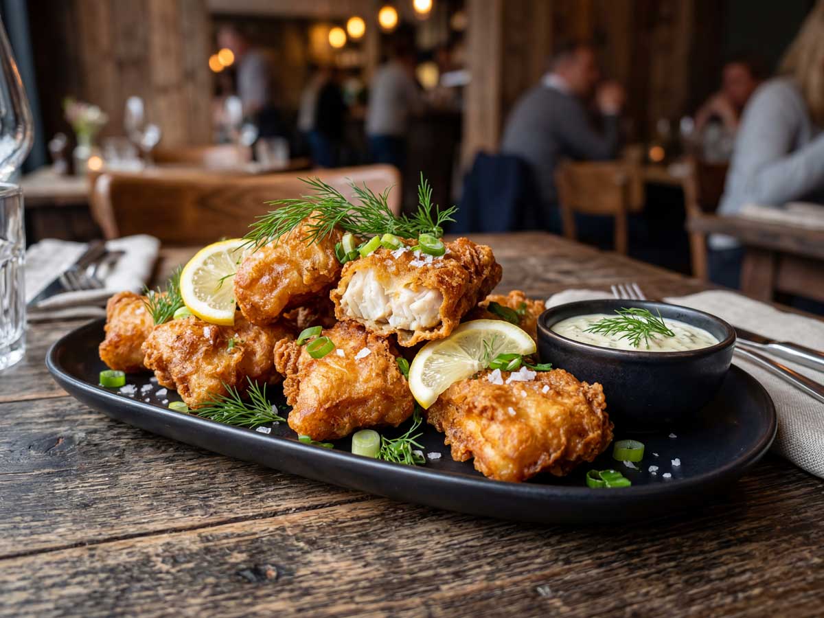 Kibbeling bakken in een koekenpan