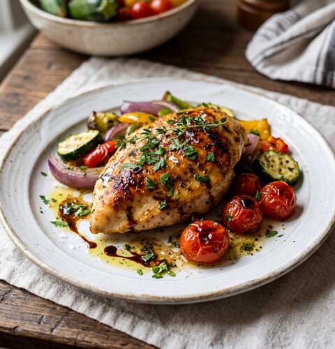 Kipfilet bakken