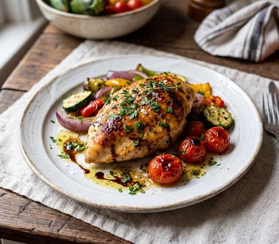 Kipfilet bakken