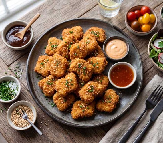 Kipnuggets bakken