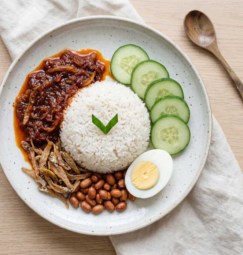 Nasi Lemak maken, daar ben je even mee bezig