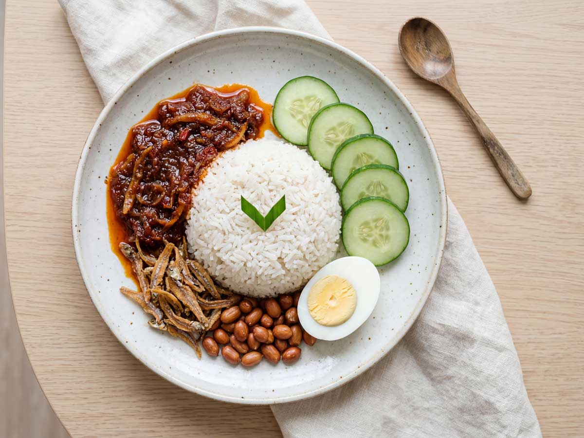 Nasi Lemak maken, daar ben je even mee bezig